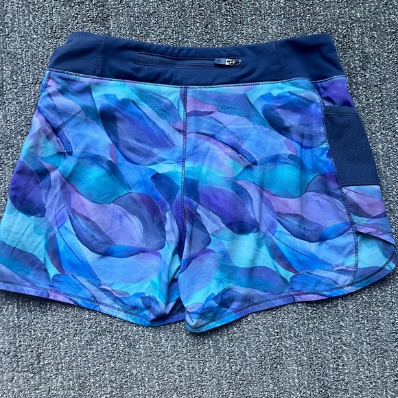 Athleta Girls Shorts Blue Summer Gym Active - Picture 4 of 5